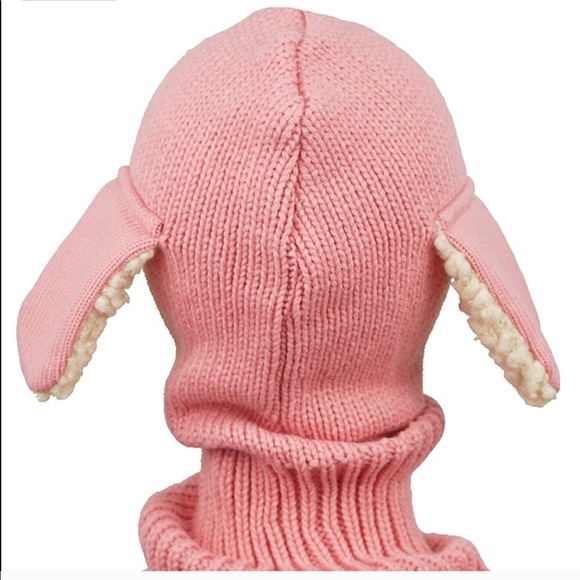 Adorable warm winter bunny children hat - Picture 4 of 5